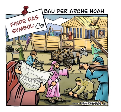 Bau der Arche Noah