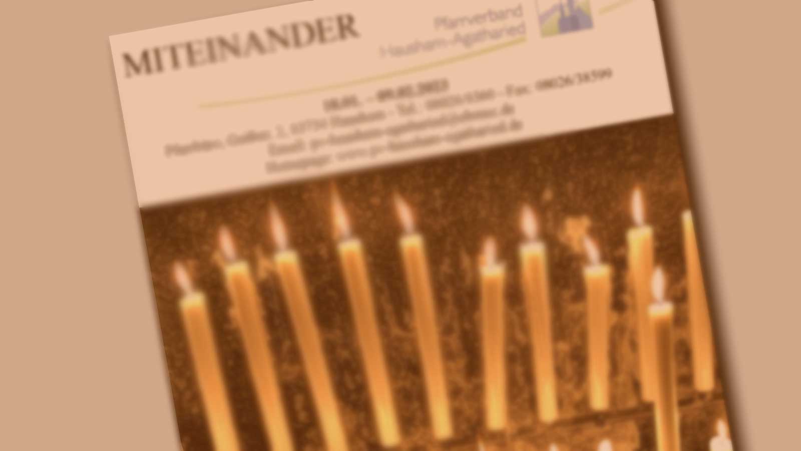 Deko Bild - Kirchenanzeiger