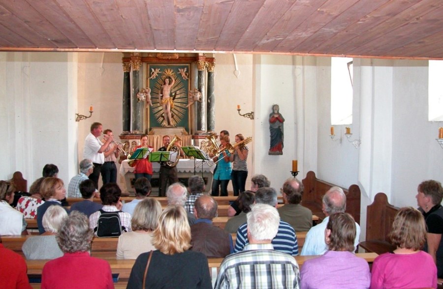 Einweihung Ökumenischer Wanderweg_Evang. Posaunenchor_2011