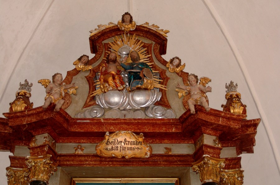 St. Sebastian_Altar_Aufsatz