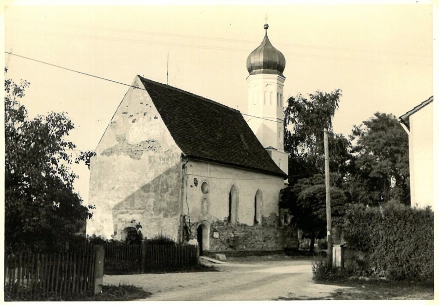 St. Sebastian_Alte Ansichtskarte