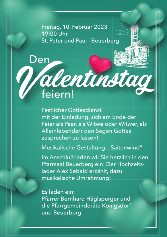 Flyer-Valentinstag