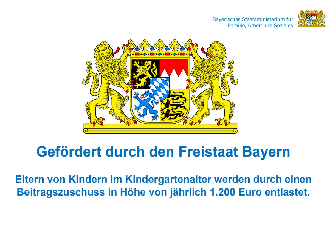 Gefördert durch den Freistaat Bayern