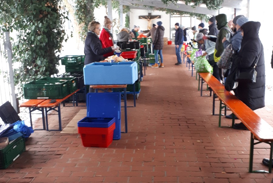 Ausgabestelle Landshut der Tafel