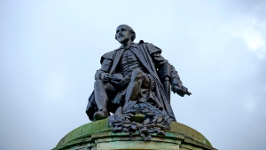 William Shakespeare auf Monument