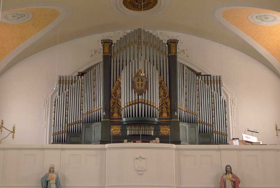Deko Bild - Orgel in St. Anton