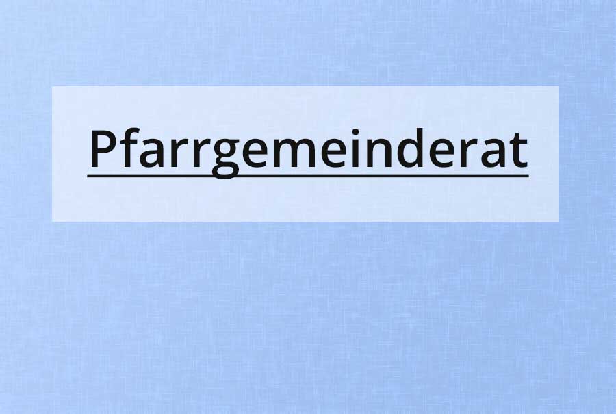 Deko Bild - Pfarrgemeinderat