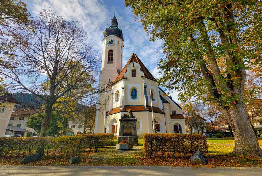 Deko Bild - St. Anton von außen