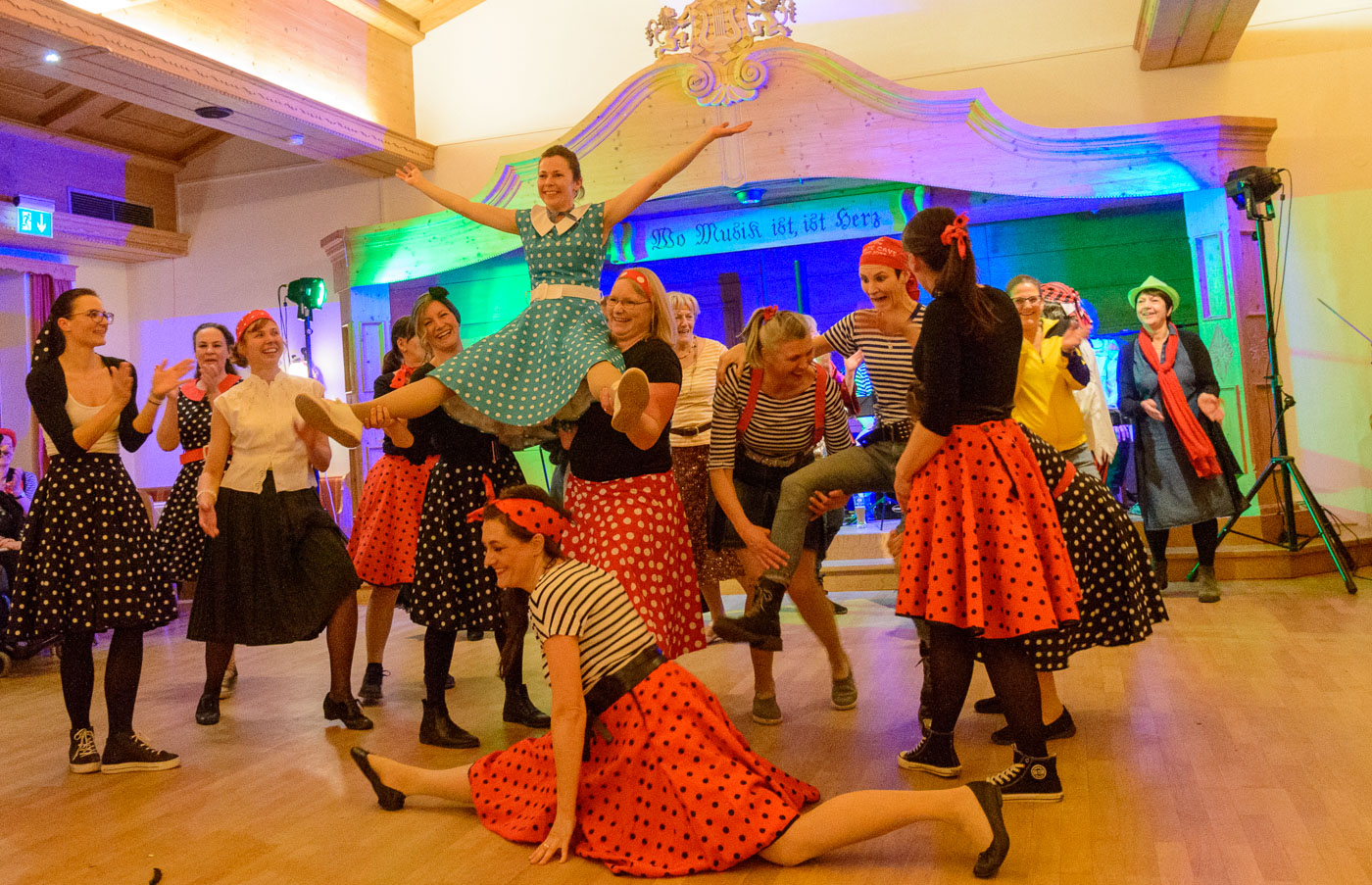 Pfarrverbandsfasching 2023 beim Bichler in Ramerberg