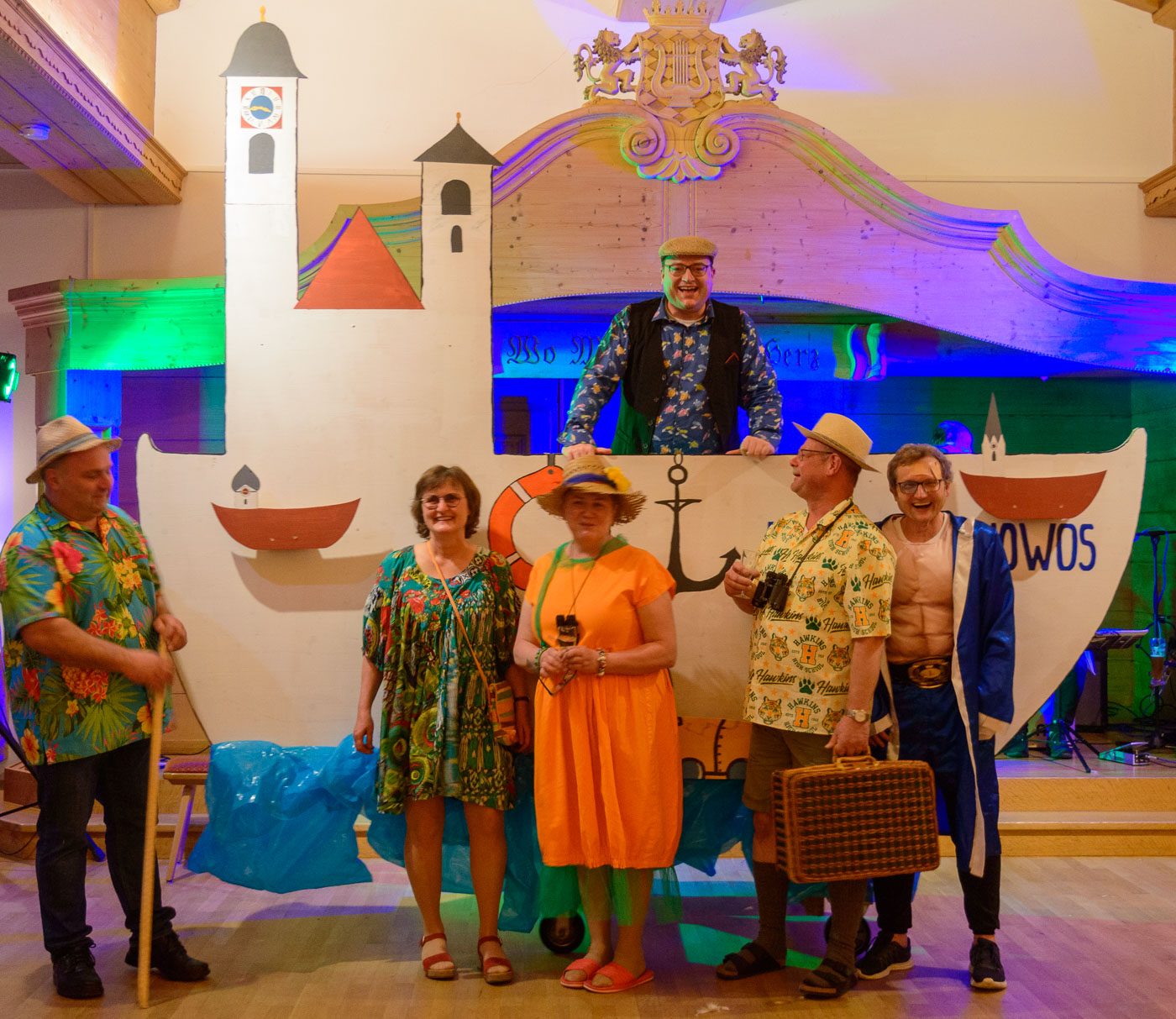 Pfarrverbandsfasching 2023 beim Bichler in Ramerberg