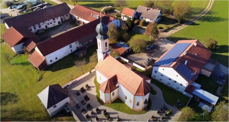 St. Martinskirche von Osten_Luftaufnahme