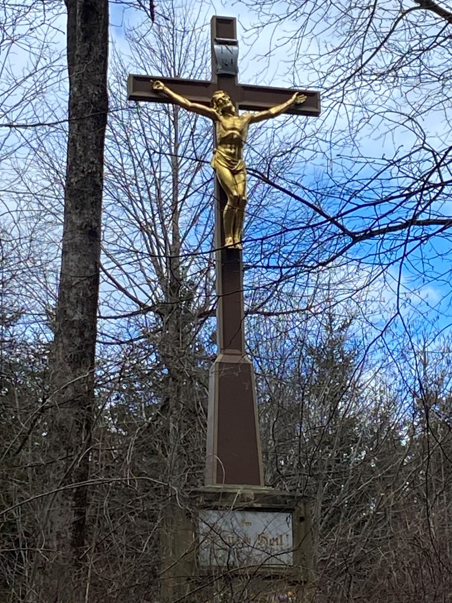 Kreuz auf dem Kalvarienberg