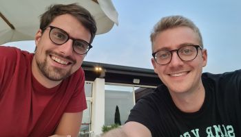 Kapläne Stefan Schmitt und Tobias Pastötter