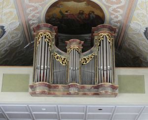 Orgel Prospekt St. Stephanus Hohenbrunn