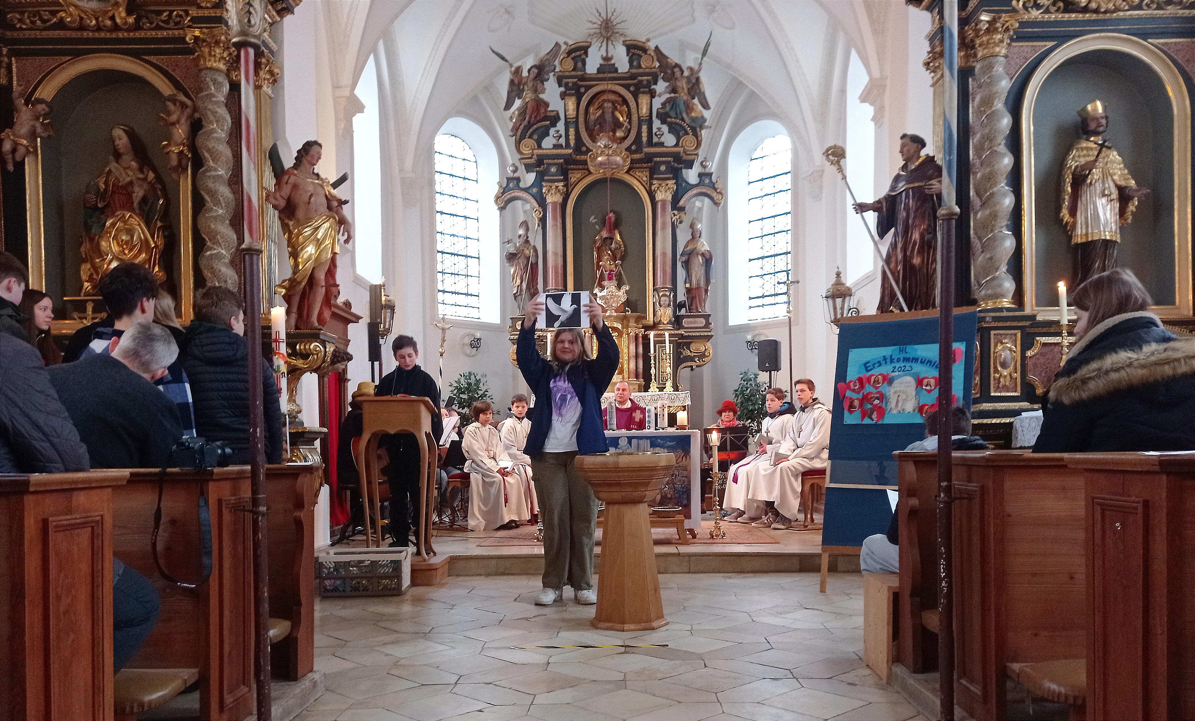 Jugendgottsdienst in der Hettenshausener Kirche "St. Johannes Baptist