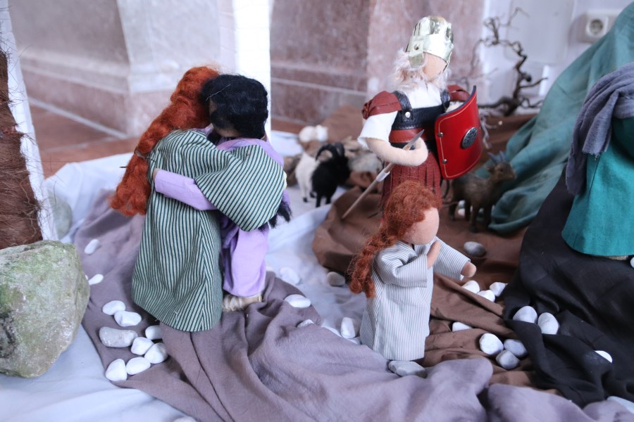 Jeses stirbt am Kreuz