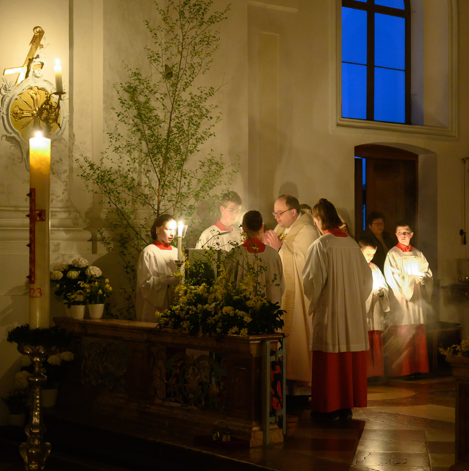 Osternacht 2023 in der Pfarrkirche Rott am Inn
