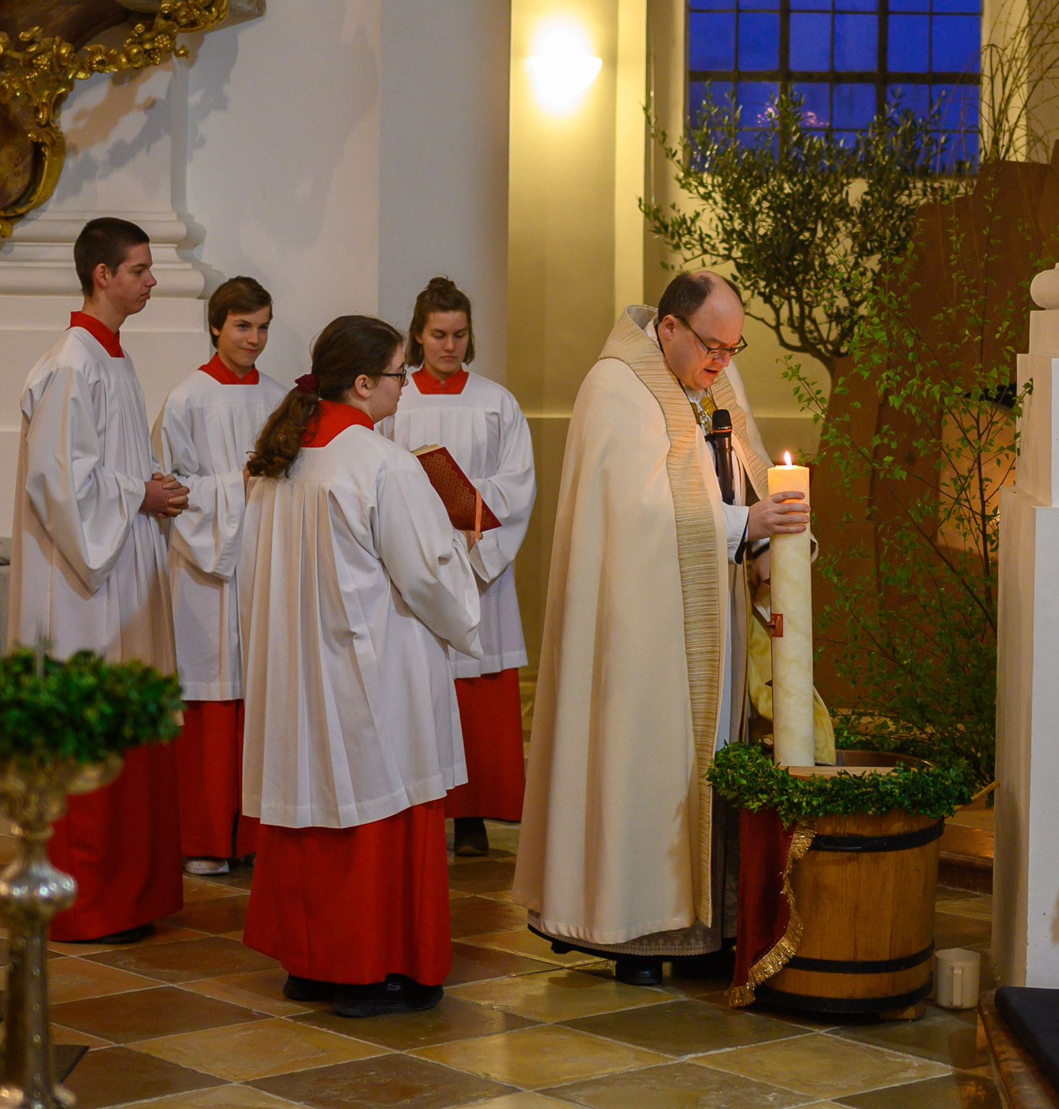 Osternacht 2023 in der Pfarrkirche Rott am Inn