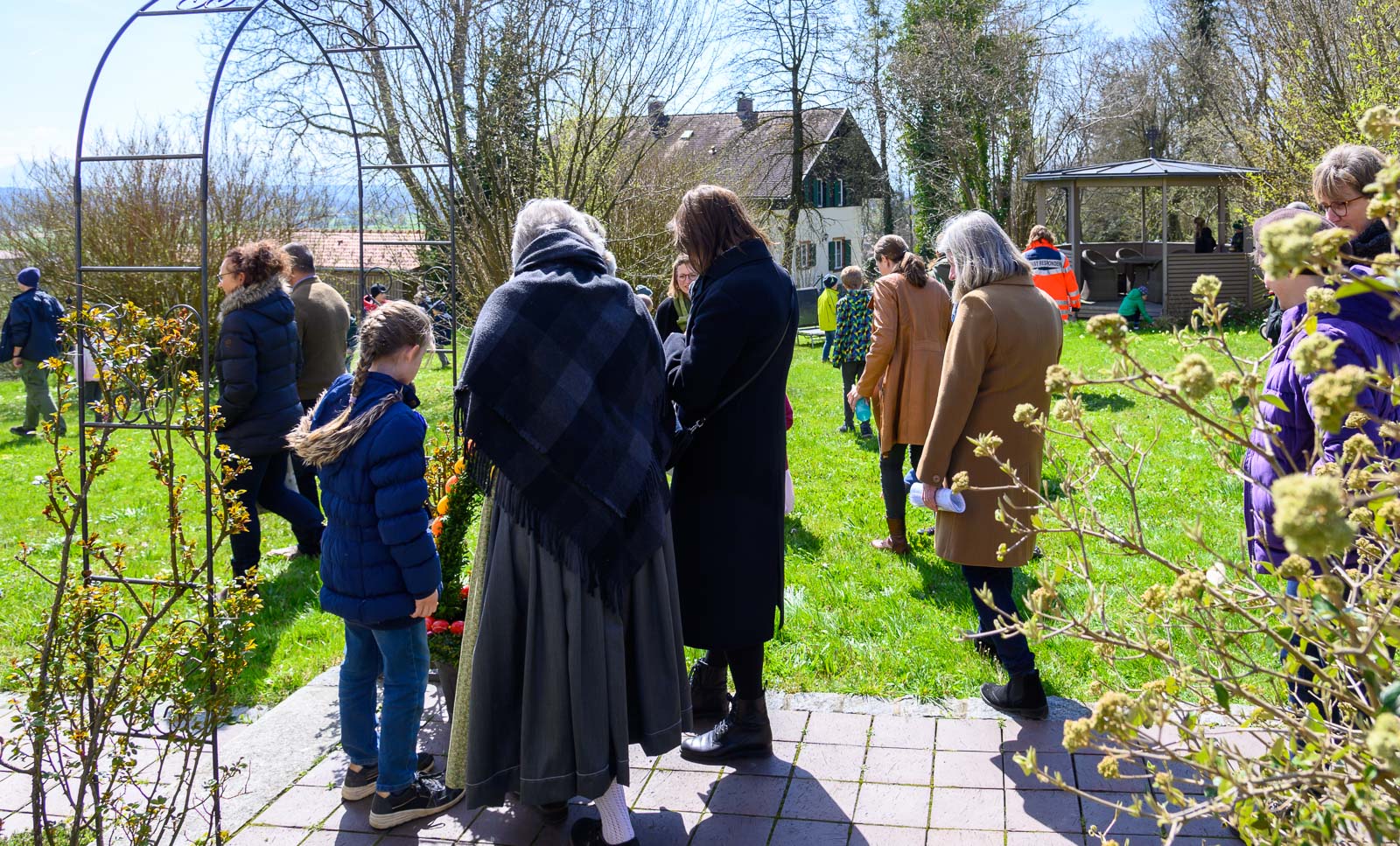 Ostereiersuchen im Pfarrhof Rott am Inn