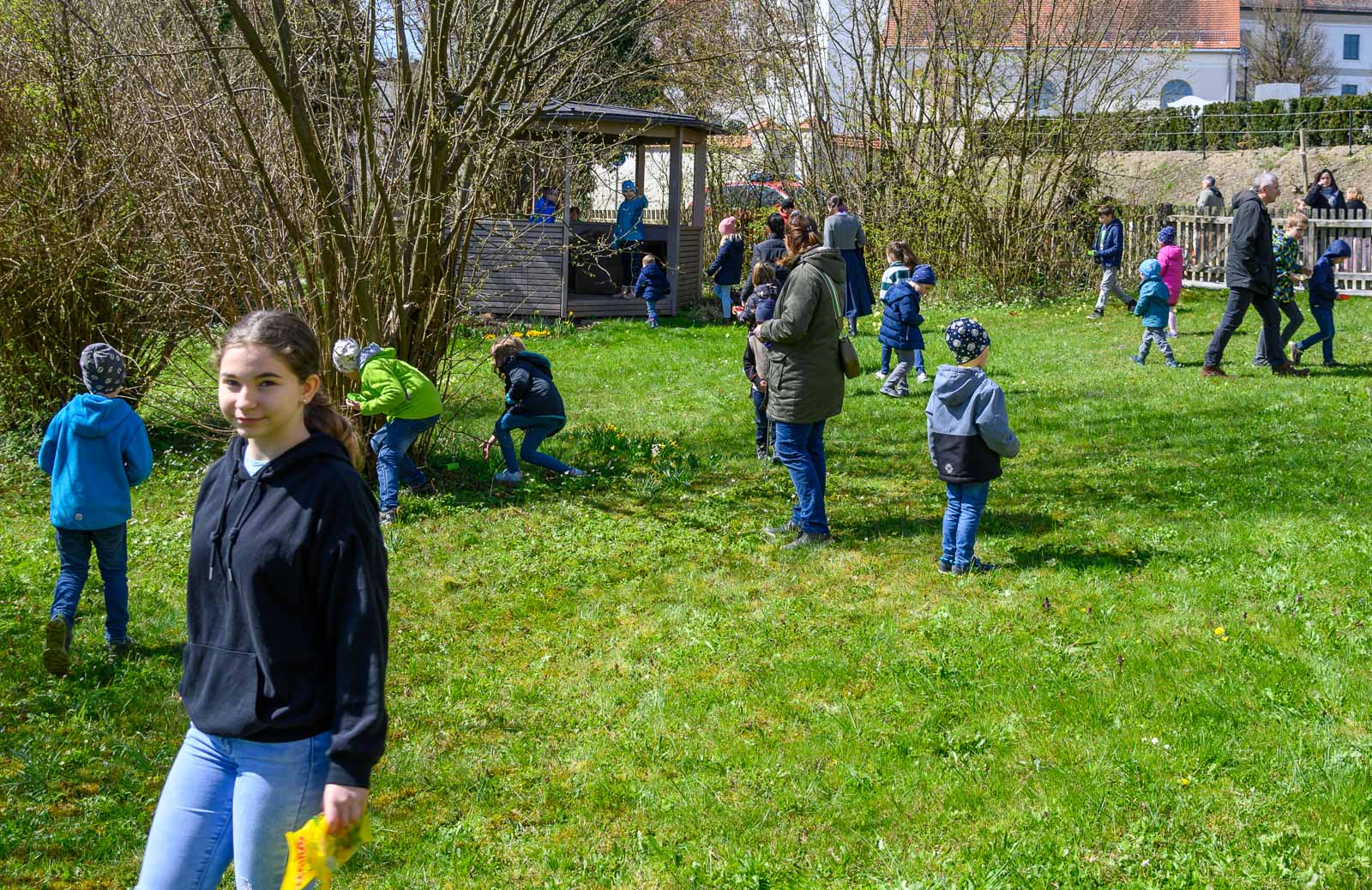 Ostereiersuchen im Pfarrhof Rott am Inn