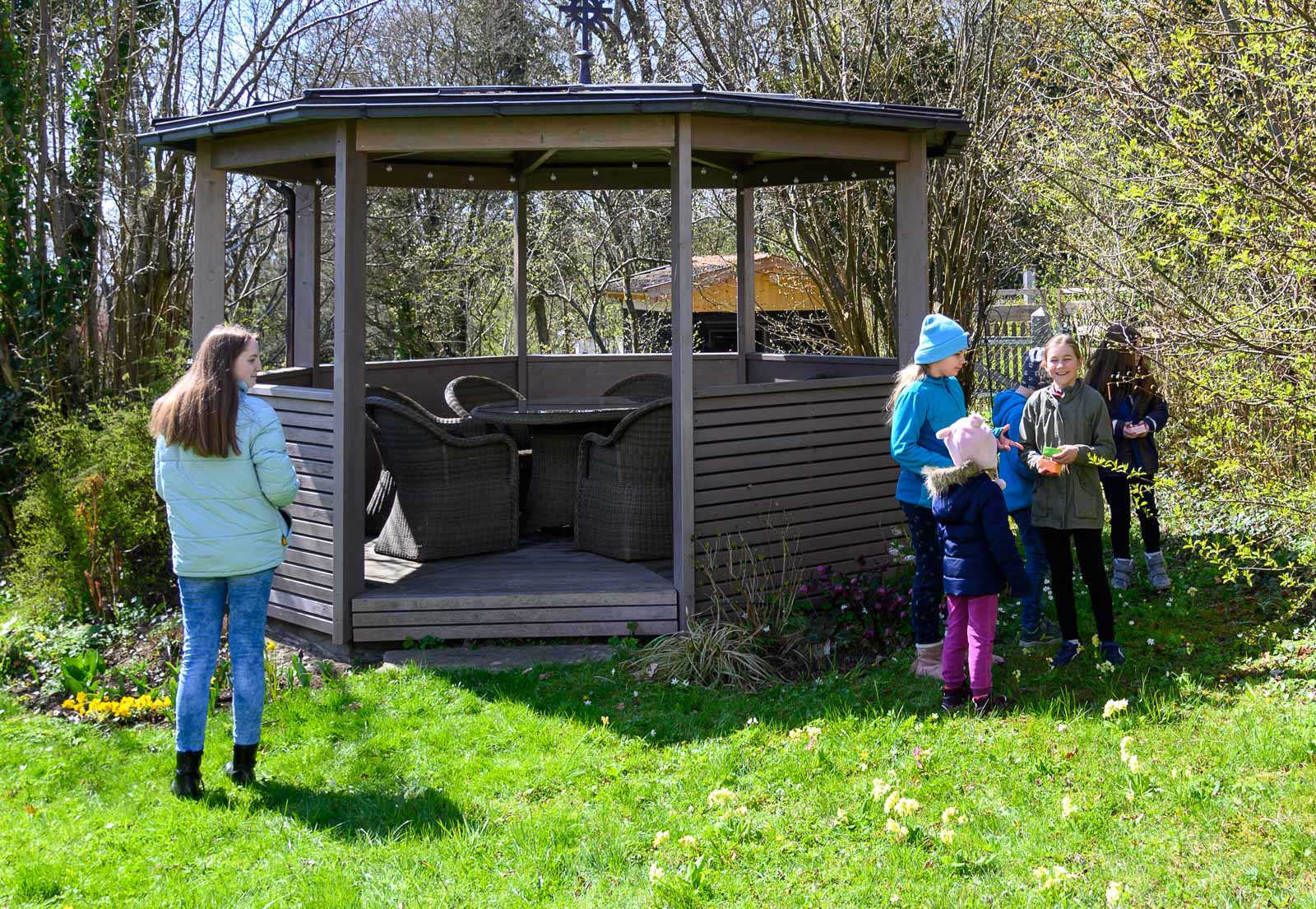 Ostereiersuchen im Pfarrhof Rott am Inn