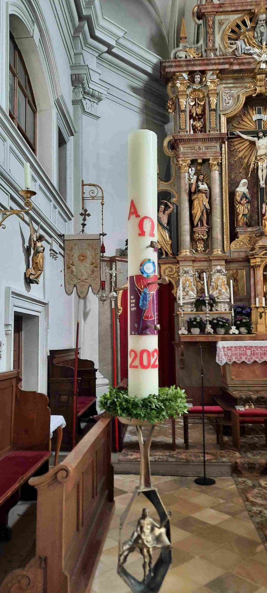 20230409 Osterkerze St. Laurentius 02