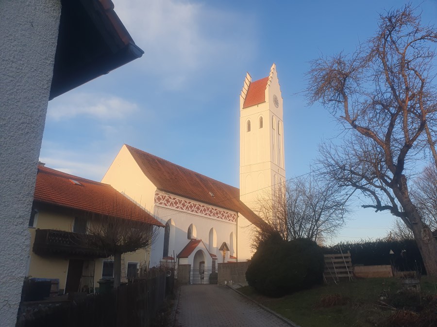 Kirche St. Stephanus Wörnstorf von außen