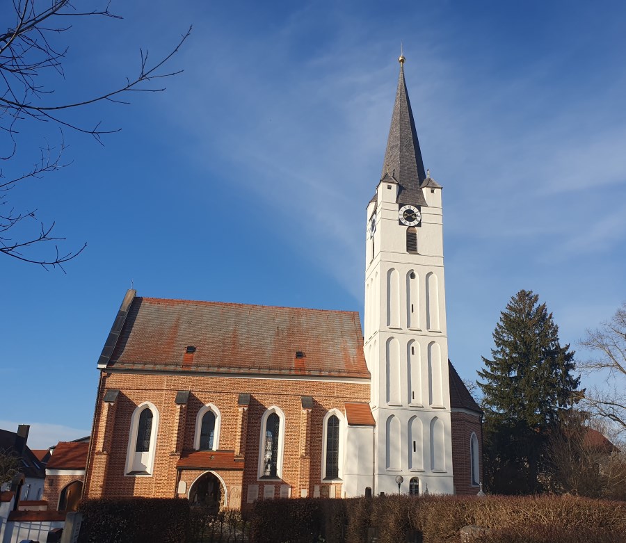 Pfarrkirche St. Kastulus Vilsheim von außen