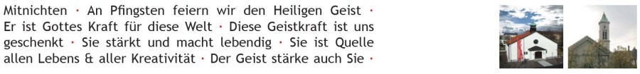 Pfingsten 23