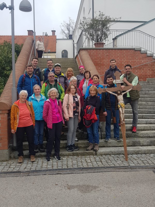 Wallfahrtsgruppe der Pfarrei Gundihausen nach Vilsbiburg