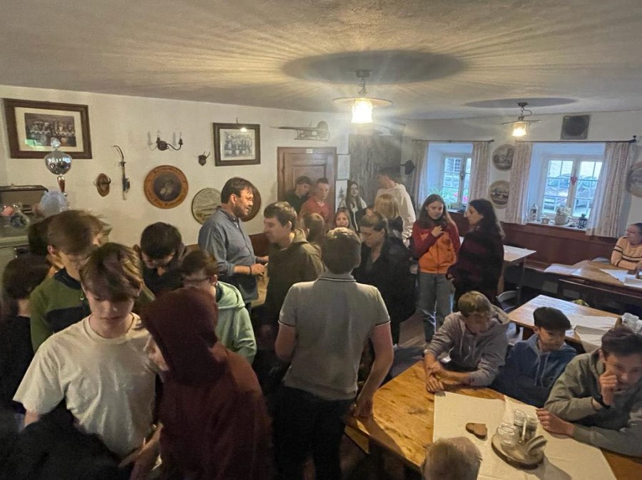 Jugendgottesdienst beim Wirt in Hirnsberg