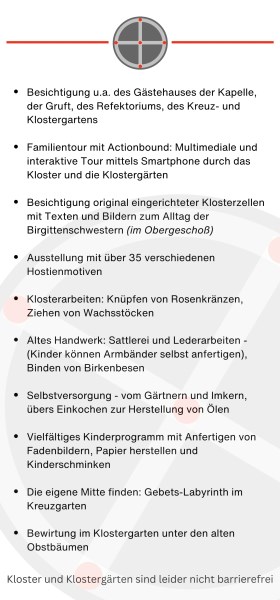 Flyer KlostERleben