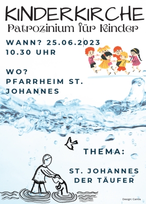 25.06.2023 Kinderkirche Teaser