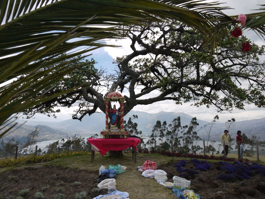 Die Münchner Marienstatue fand in Ecuador einen neuen Platz