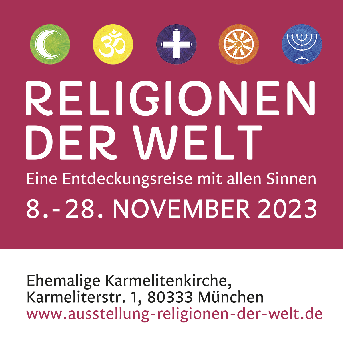Ausstellung Religionen
