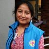 Die ecuadorianische Freiwillige Paola Tarco