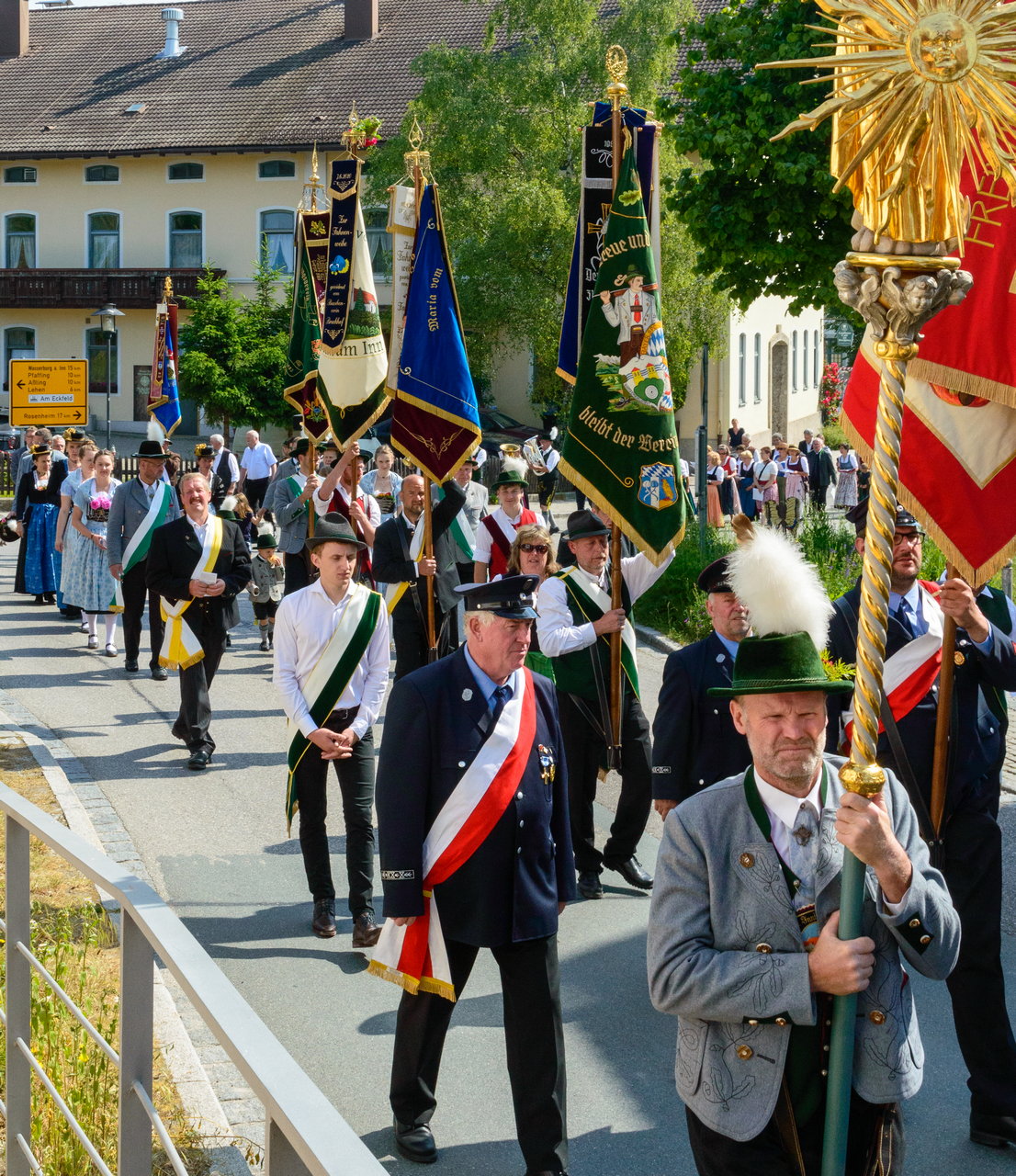 Fronleichnamsprozession in Rott am Inn