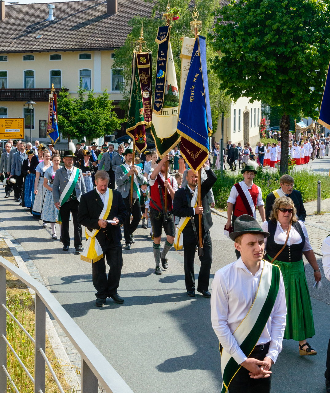 Fronleichnamsprozession in Rott am Inn