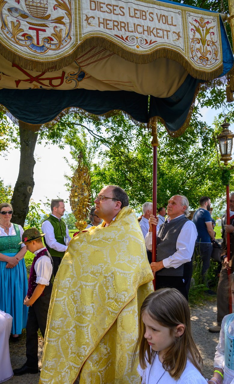 Fronleichnamsprozession in Rott am Inn