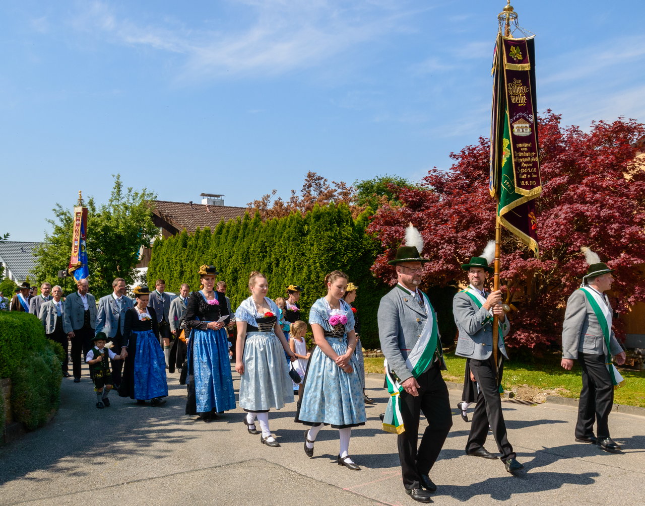Fronleichnamsprozession in Rott am Inn