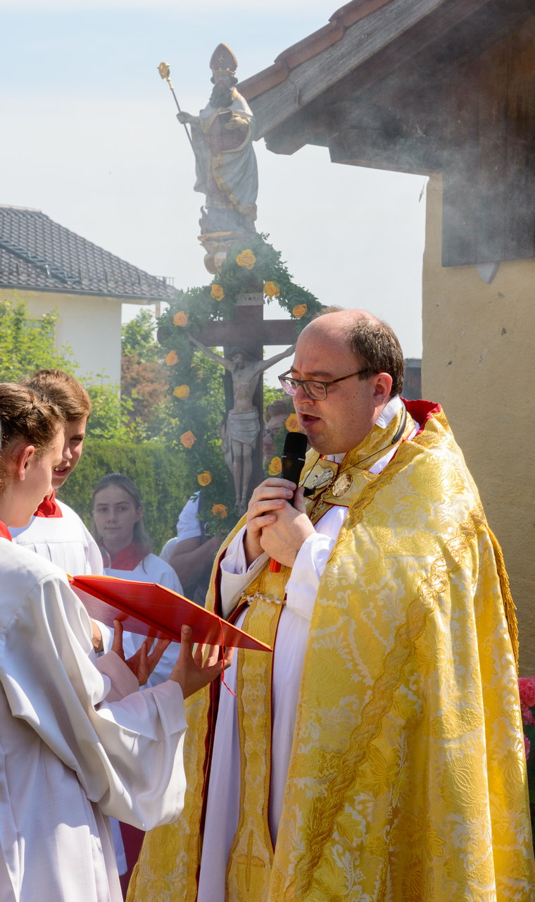 Fronleichnamsprozession in Rott am Inn