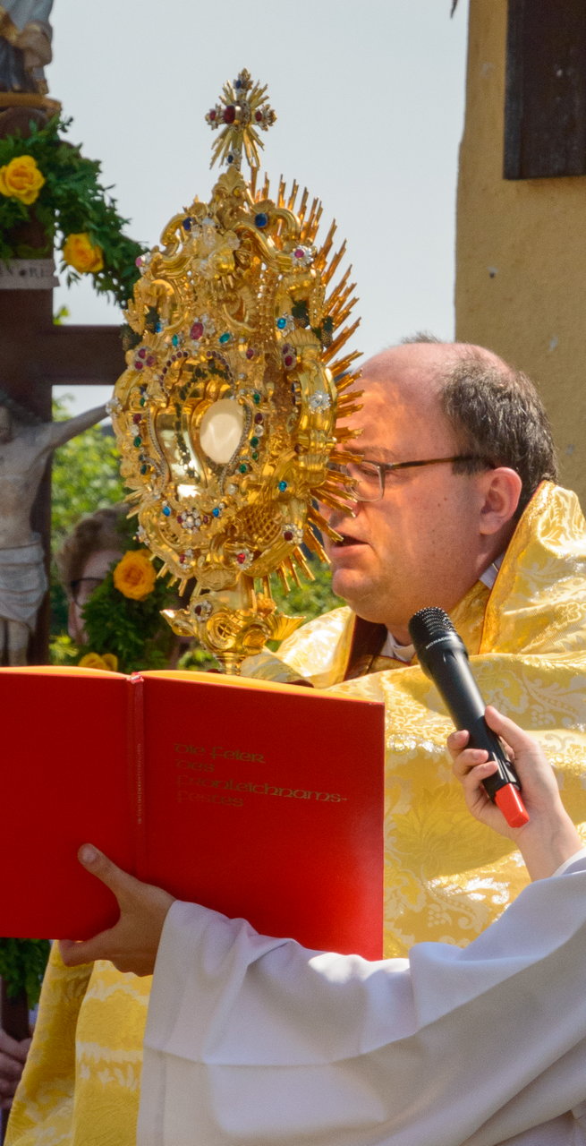 Fronleichnamsprozession in Rott am Inn