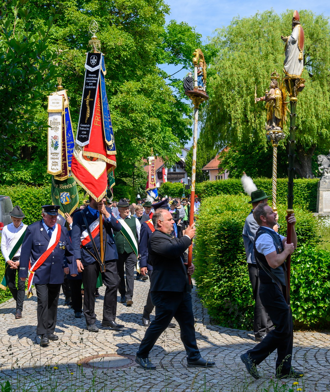 Fronleichnamsprozession in Rott am Inn