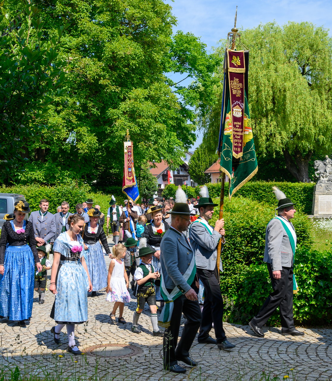 Fronleichnamsprozession in Rott am Inn
