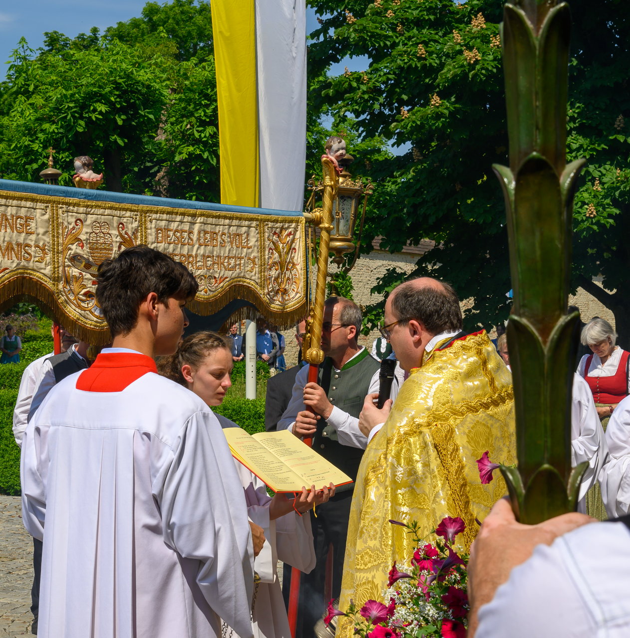 Fronleichnamsprozession in Rott am Inn