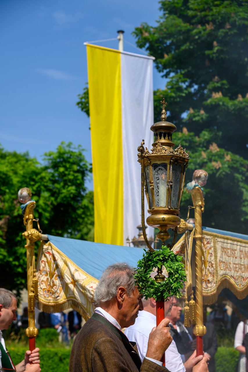 Fronleichnamsprozession in Rott am Inn