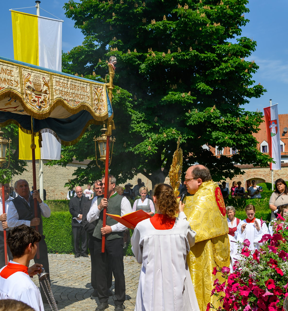 Fronleichnamsprozession in Rott am Inn