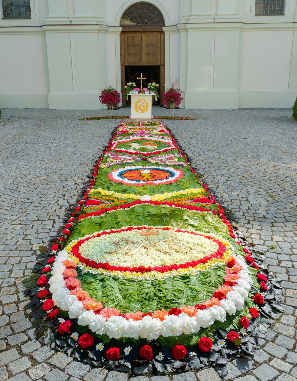 Fronleichnamsprozession in Rott am Inn