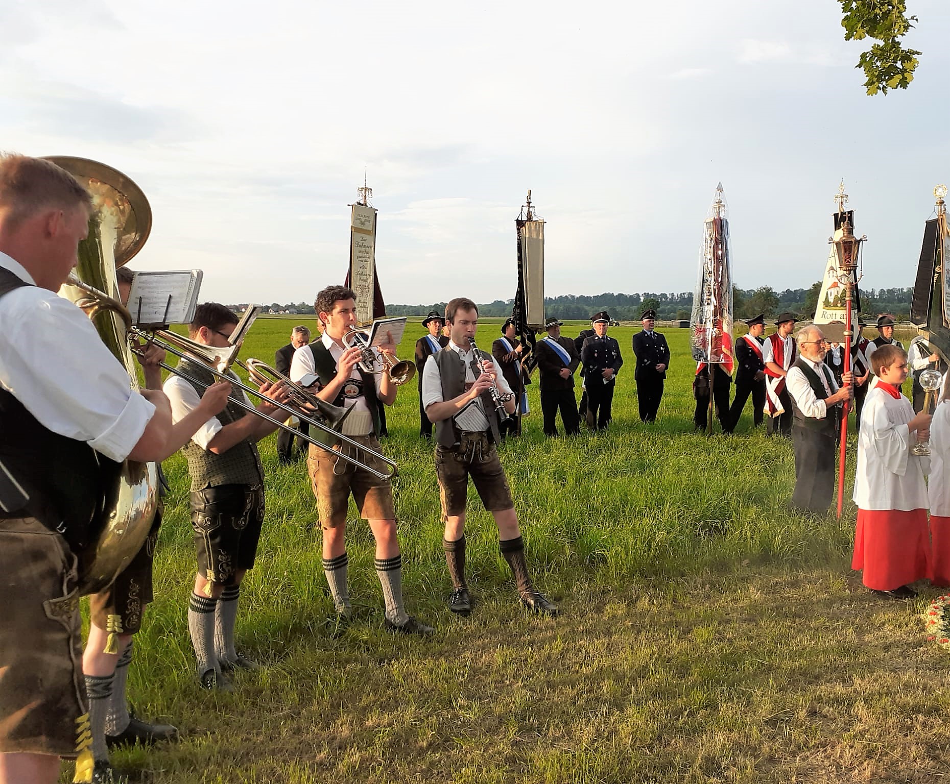 Fronleichnamsprozession in Feldkirchen