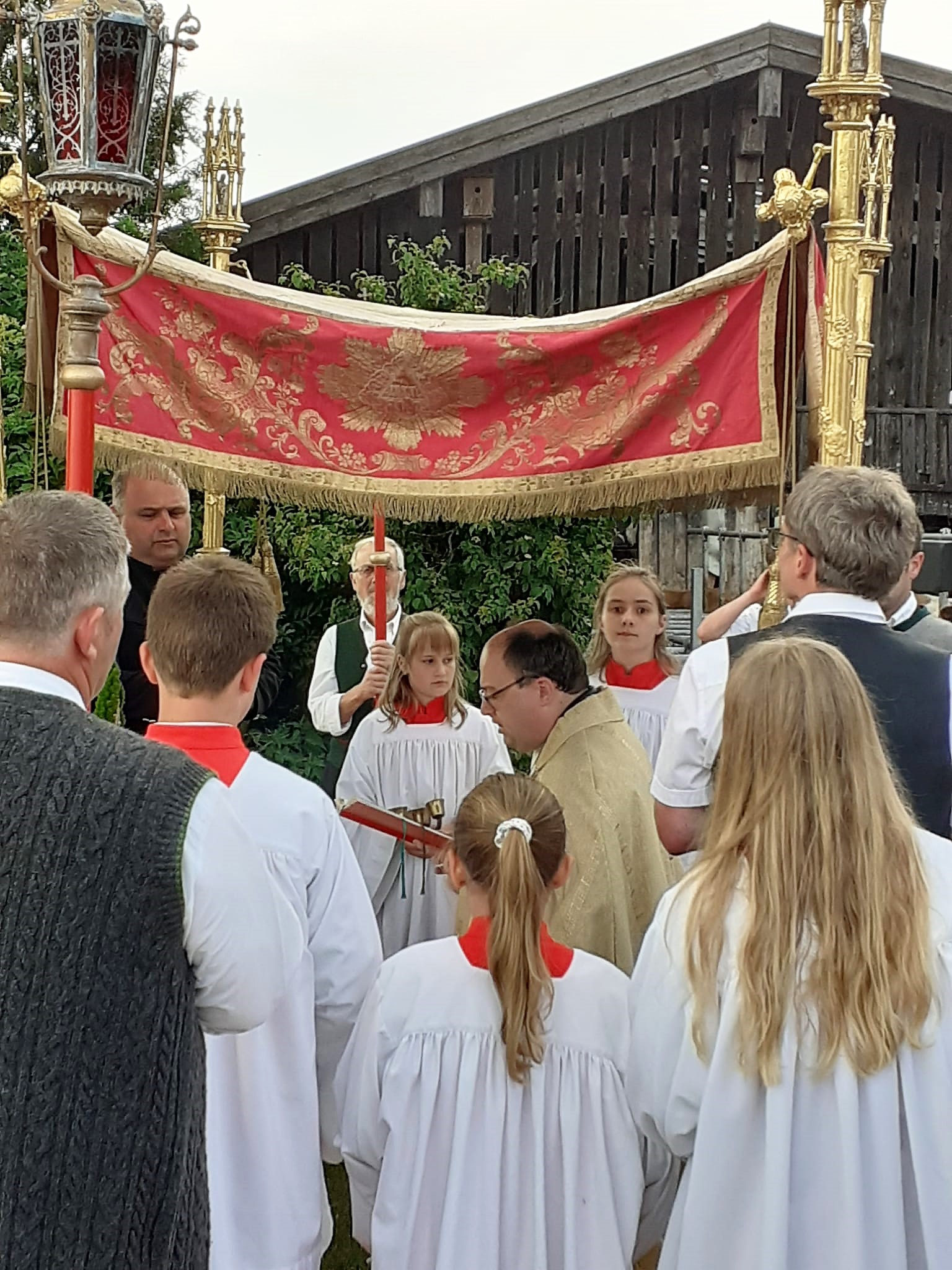Fronleichnamsprozession in Feldkirchen
